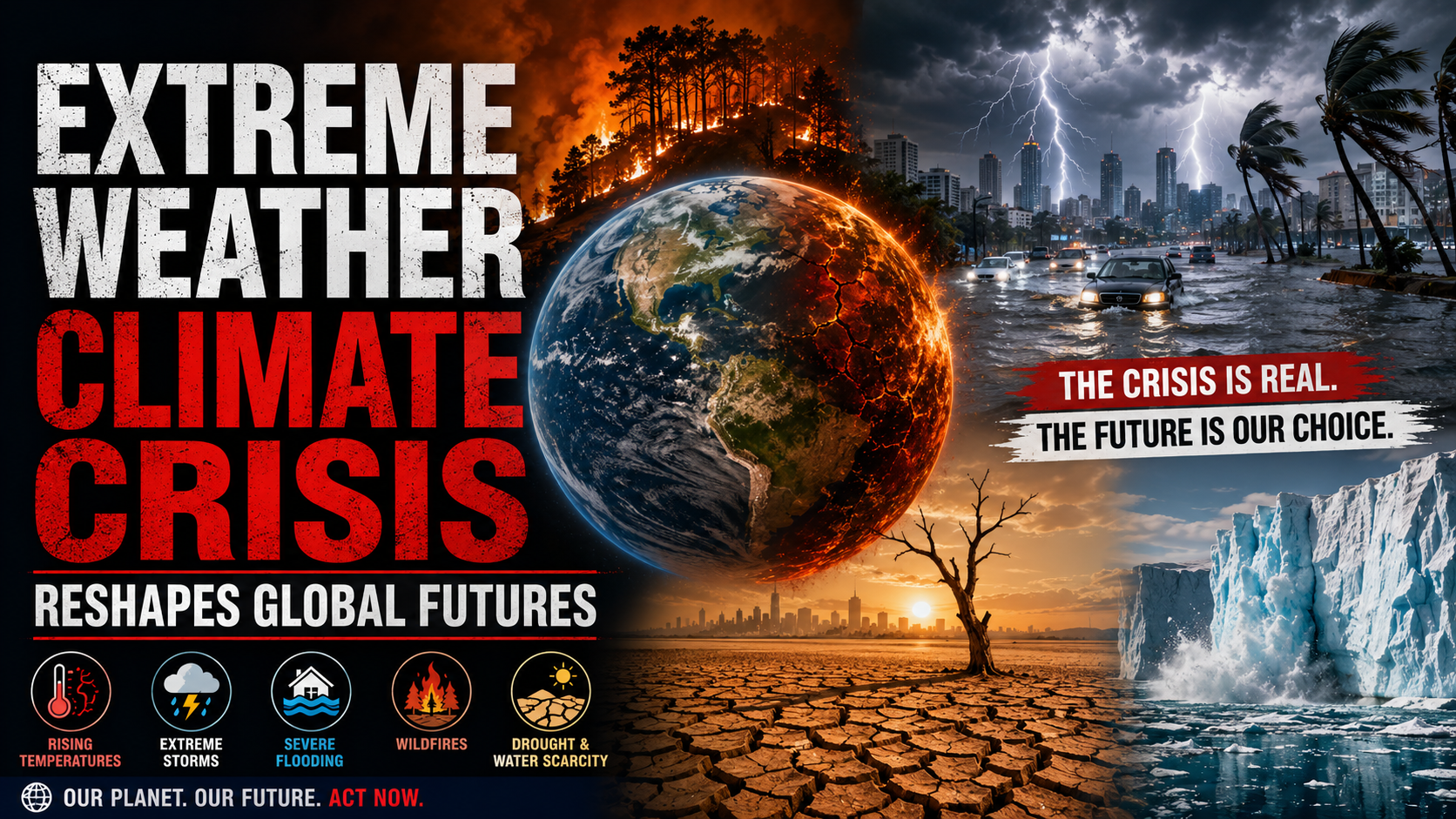 Extreme Weather Climate Crisis Reshapes Global Futures